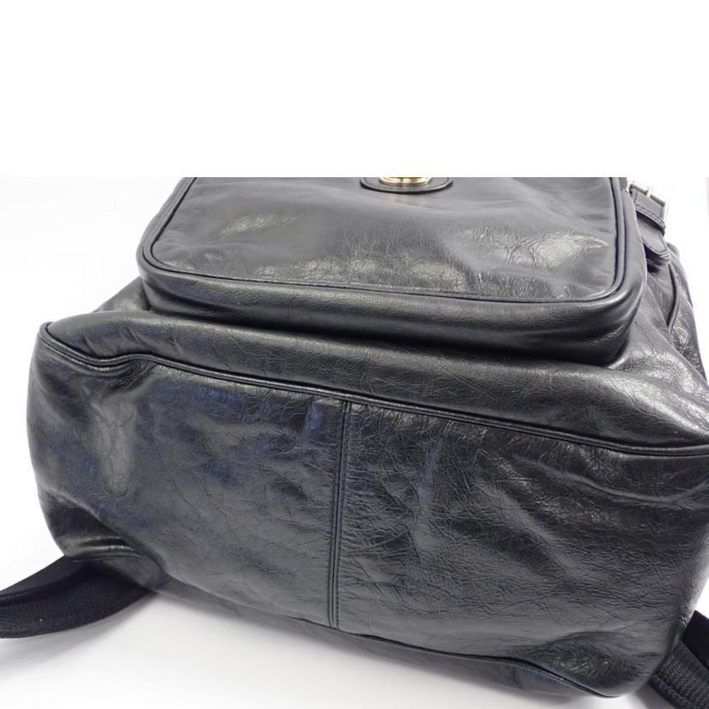 Gucci Black Medium Backpack Leather - image 3